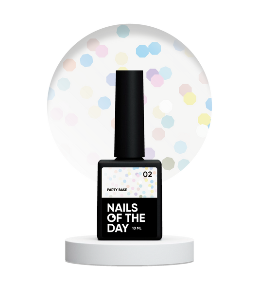 Base Party № 02 NAILSOFTHEDAY, 10 ml