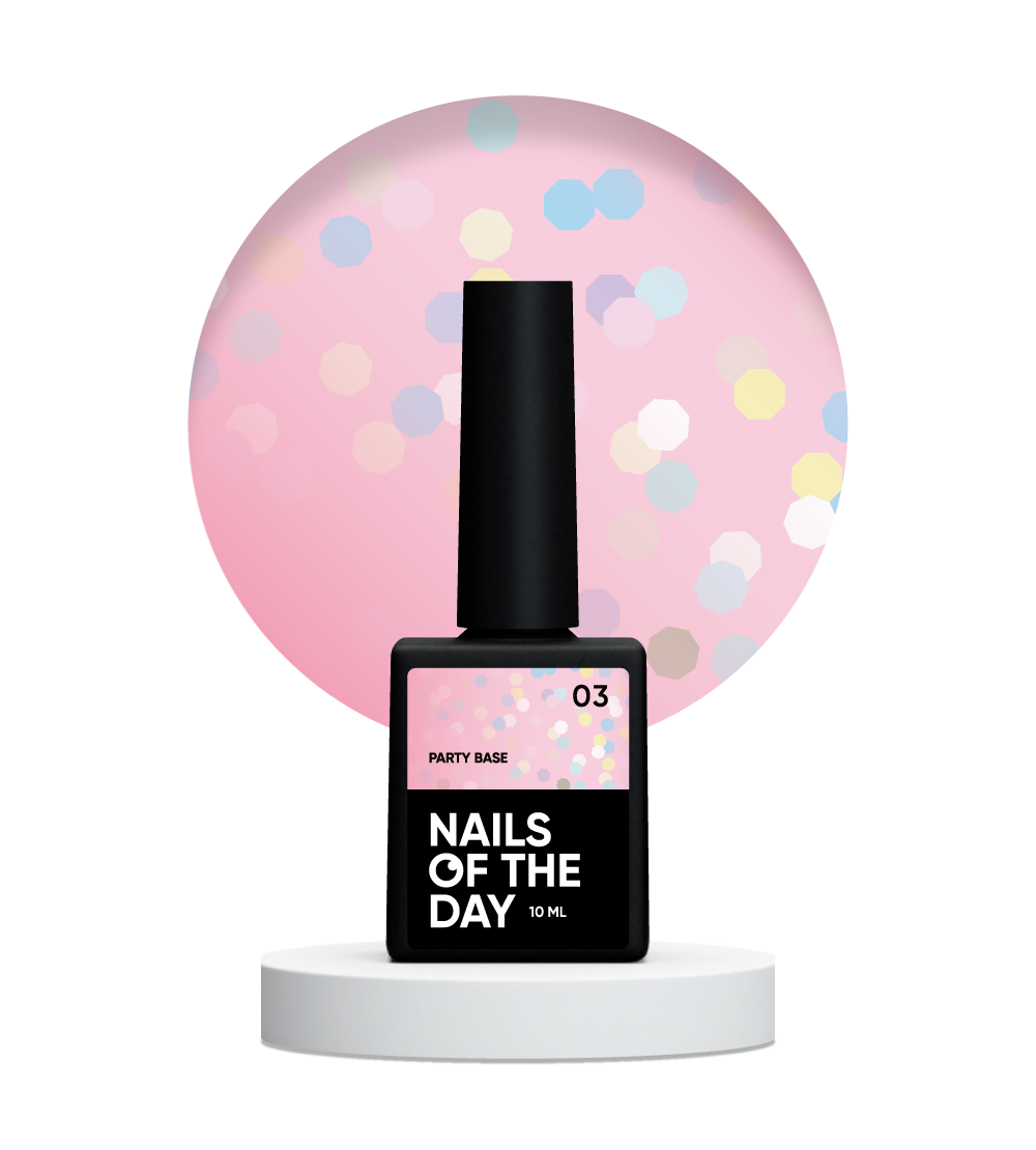 Base Party nº3 10 ml NAILSOFTHEDAY