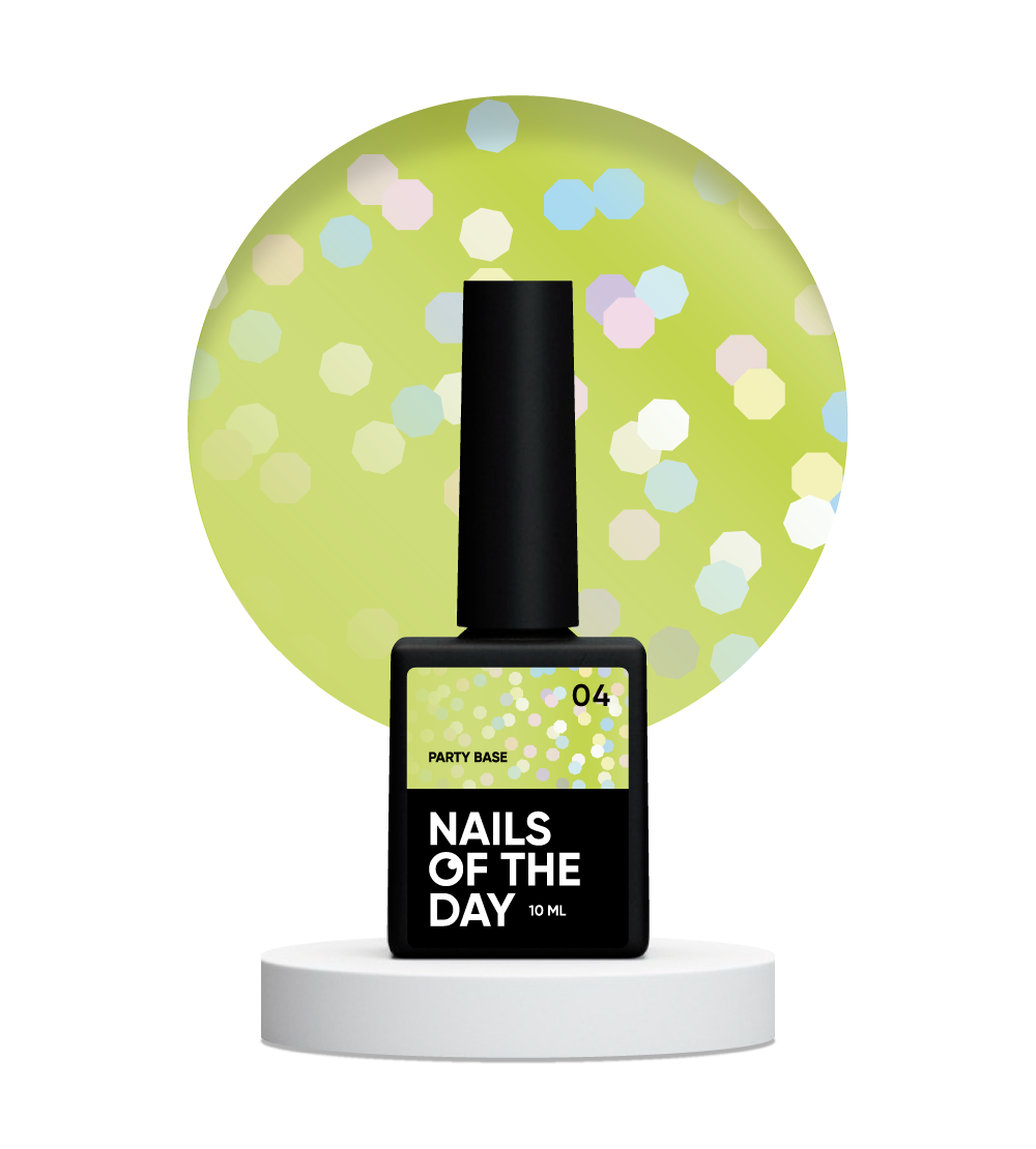 Base Party № 04 NAILSOFTHEDAY, 10 ml