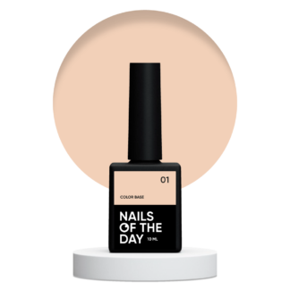 NAILSOFTHEDAY Base colore 01 10 ml