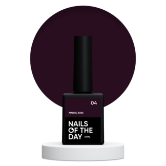 Capa de base Malbec №4 10 ml NAILSOFTHEDAY