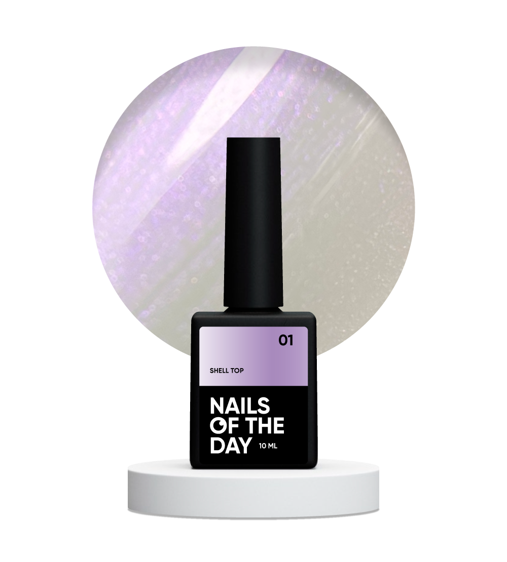 NAILSOFTHENIGHT Coquille supérieure 01 , 10 ml