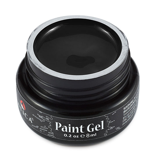 Paint gel - Black 8ml Atica
