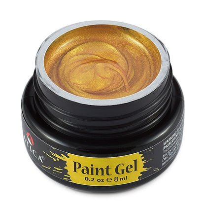Tinta em gel - Dourado 8ml Atica