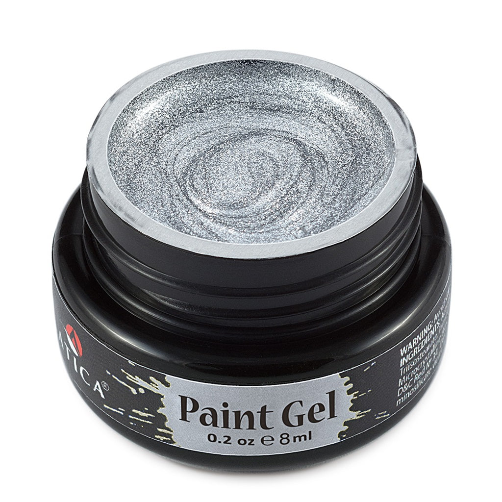 Paint gel - Silver 8ml Atica
