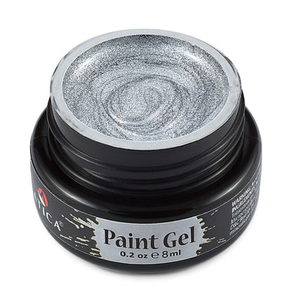 Paint gel - Silver 8ml Atica