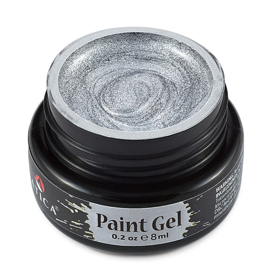 Paint gel - Silver 8ml Atica
