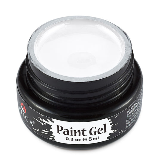 Paint gel - White 8ml Atica