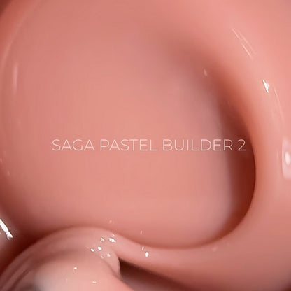 Builder Gel Pastel Color №2 15 ml Saga Professional