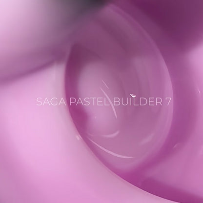 Builder Gel Pastel Color №7 15 ml Saga Professional
