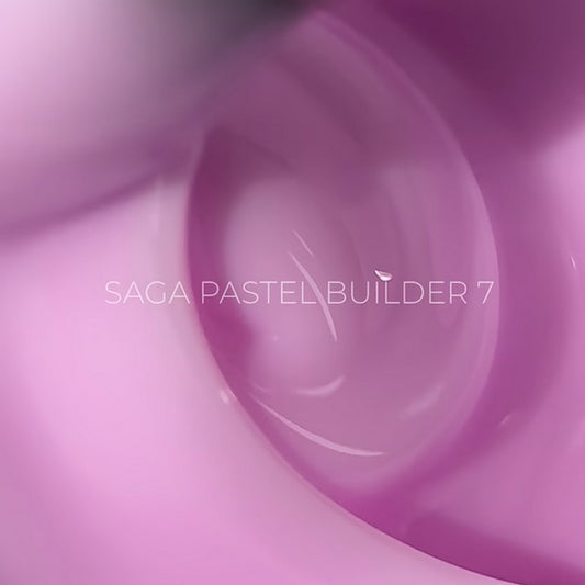 Builder Gel Pastel Color №7 15 ml Saga Professional