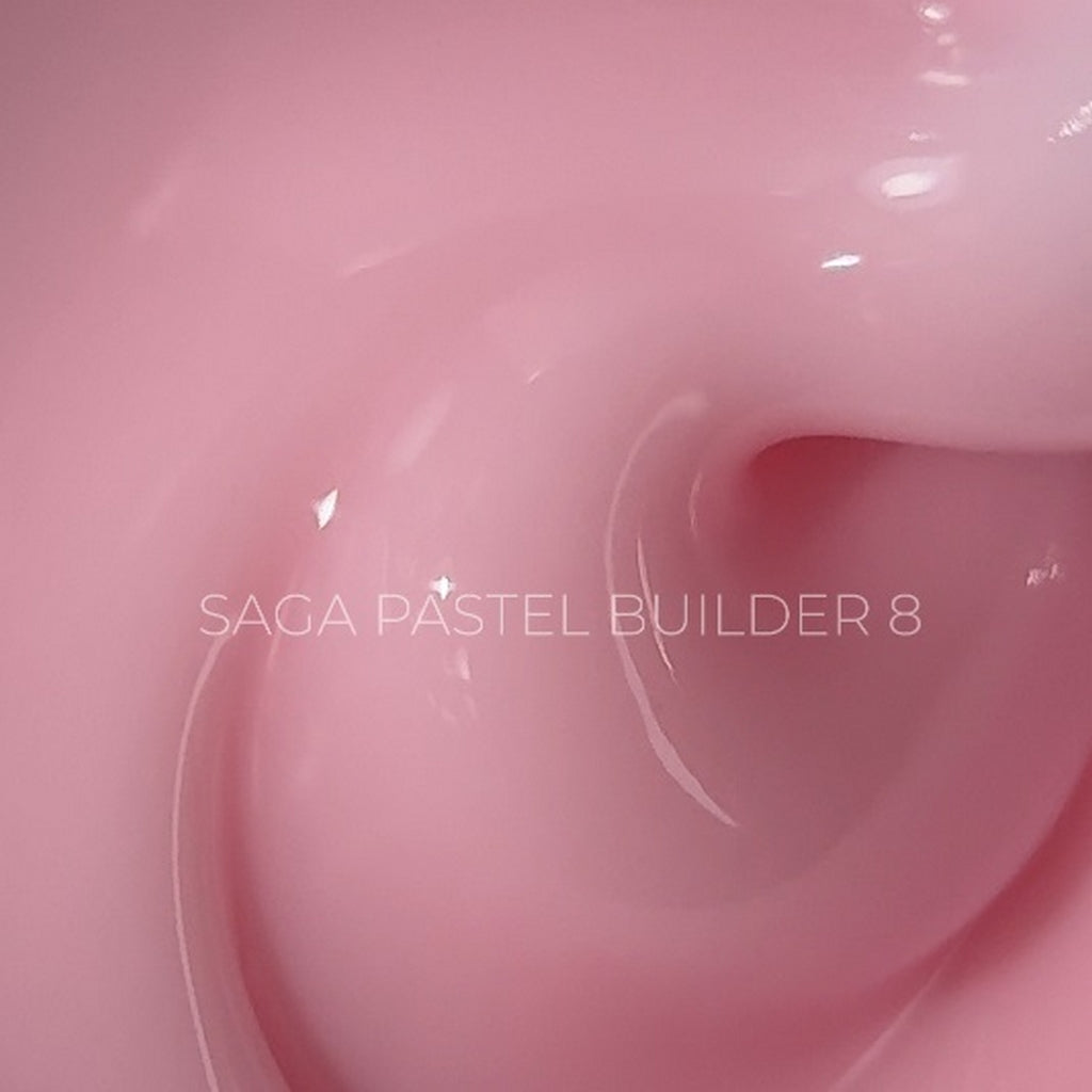 Гель для наращивания пастельный цвет №8 15 мл Saga Professional