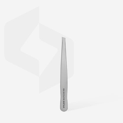 Eyebrow tweezers Staleks Pro Beauty & Care 10 Type 3, TBC-10/3