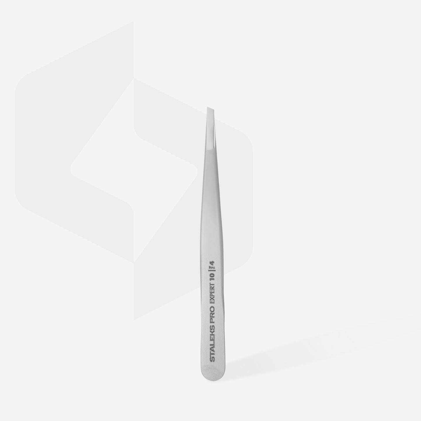 Eyebrow tweezers Staleks Pro Expert 10 Type 4, TE-10/4