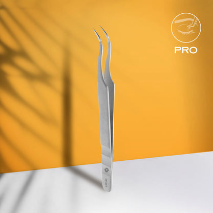 Eyelash tweezers Staleks Pro Expert 41 Type 1, TE-41/1