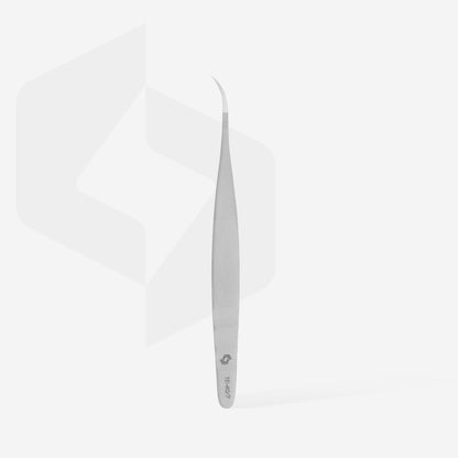 Eyelash tweezers Staleks Pro Expert 40 Type 7, TE-40/7