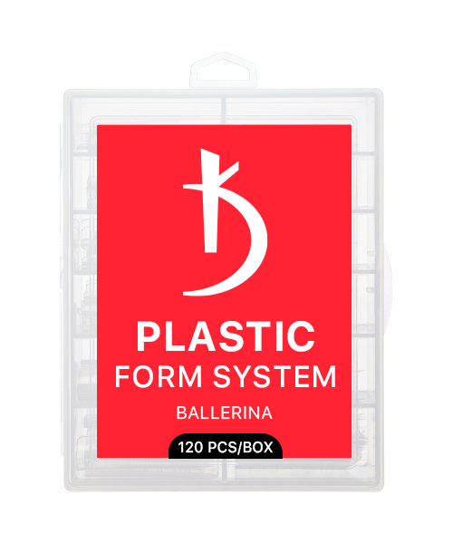 Plastic forms Ballerina 120 pcs Kodi professional