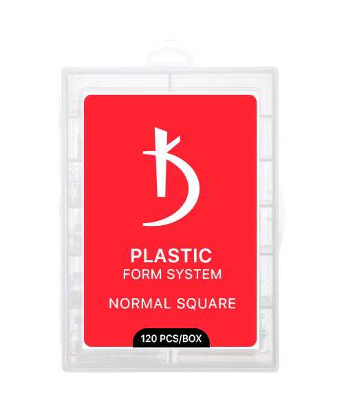 Plastic forms Normal Square 120 pcs Kodi professional