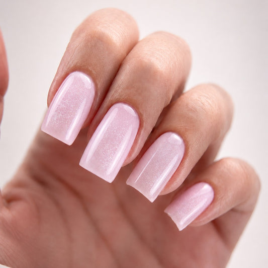 PolyGel PolyMix Blush Pink with shimmer 60 ml Atica