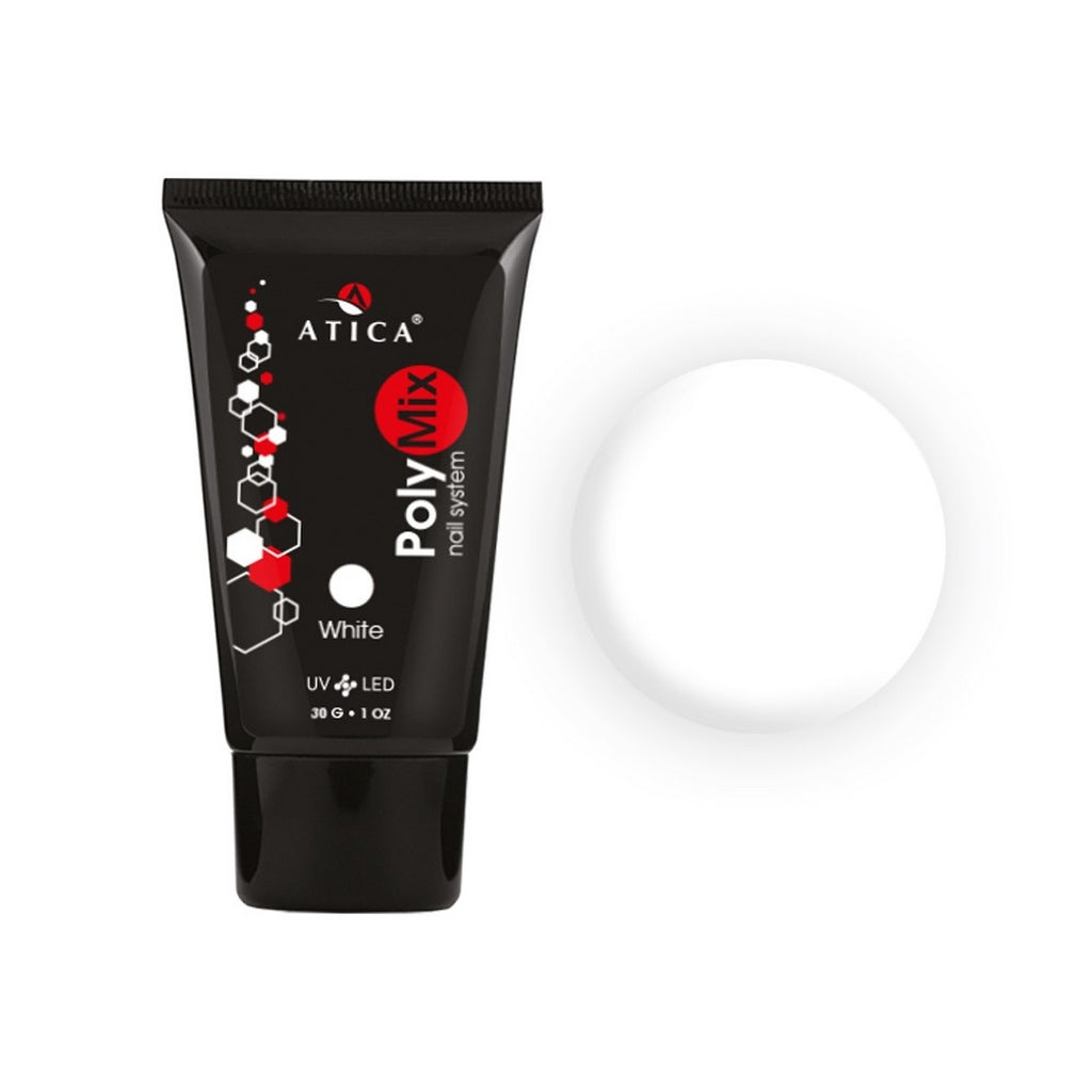 PolyGel PolyMix белый 30 мл Atica