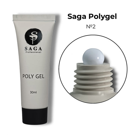 PolyGel №2 30 мл Saga Professional