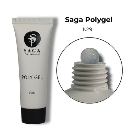 PolyGel №9 30 мл Saga Professional