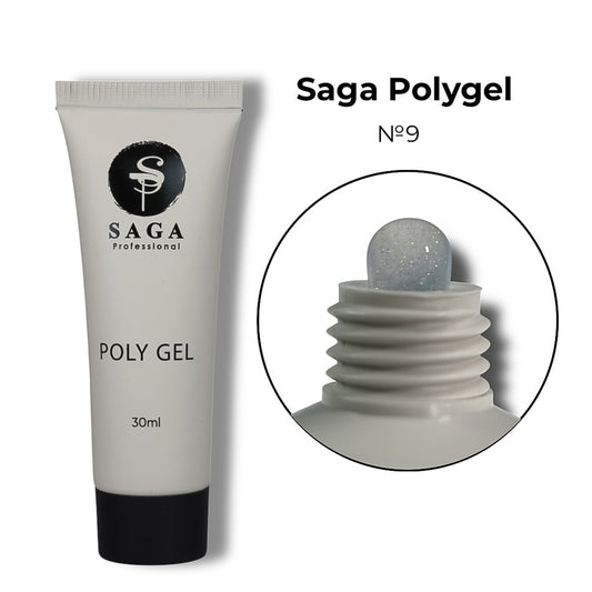 PolyGel №9 30 мл Saga Professional