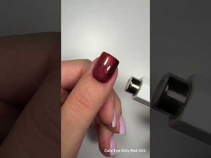 Smalti semipermanenti "Occhio di gatto" Collezione Only Red (8ml) Atica