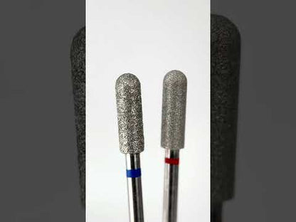 Carbide nail drill bit for Left-handed, “Corn”, Green, Dark