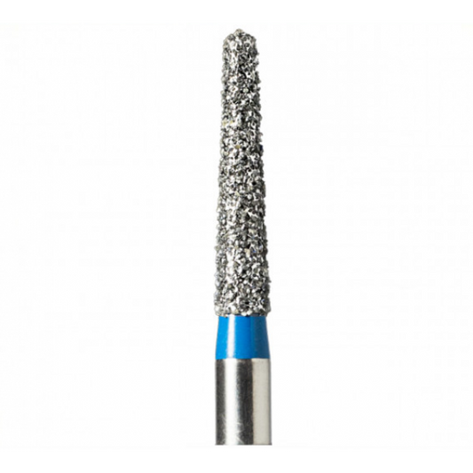 Diamond nail drill bit, “Cone” Rounded, 1.8*10.0 mm, Blue