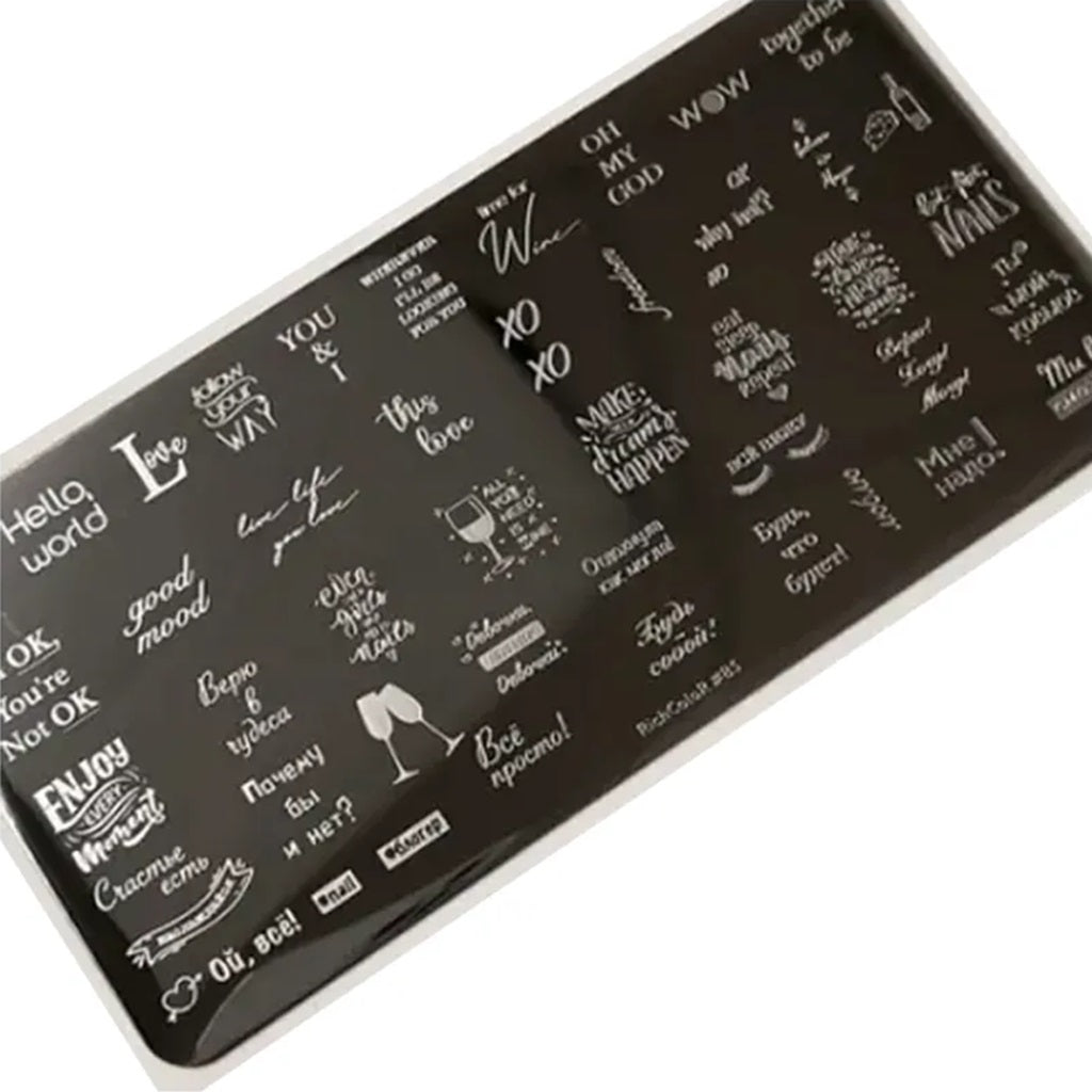 Plaque de Stamping RichColor