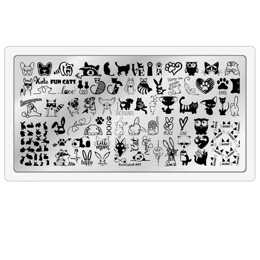 Plaque de Stamping RichColor
