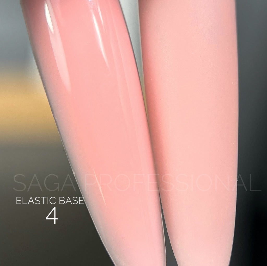 Cover Base Elastic №4 15 ml Saga Professional