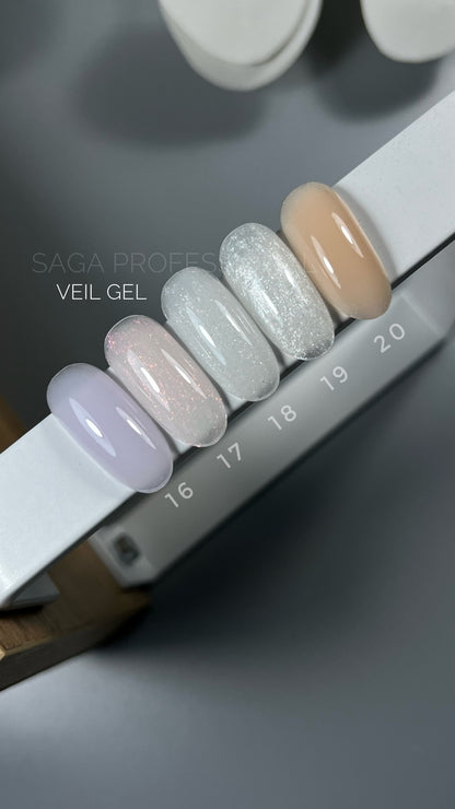 Builder Gel Veil №16 15 ml Saga Professional