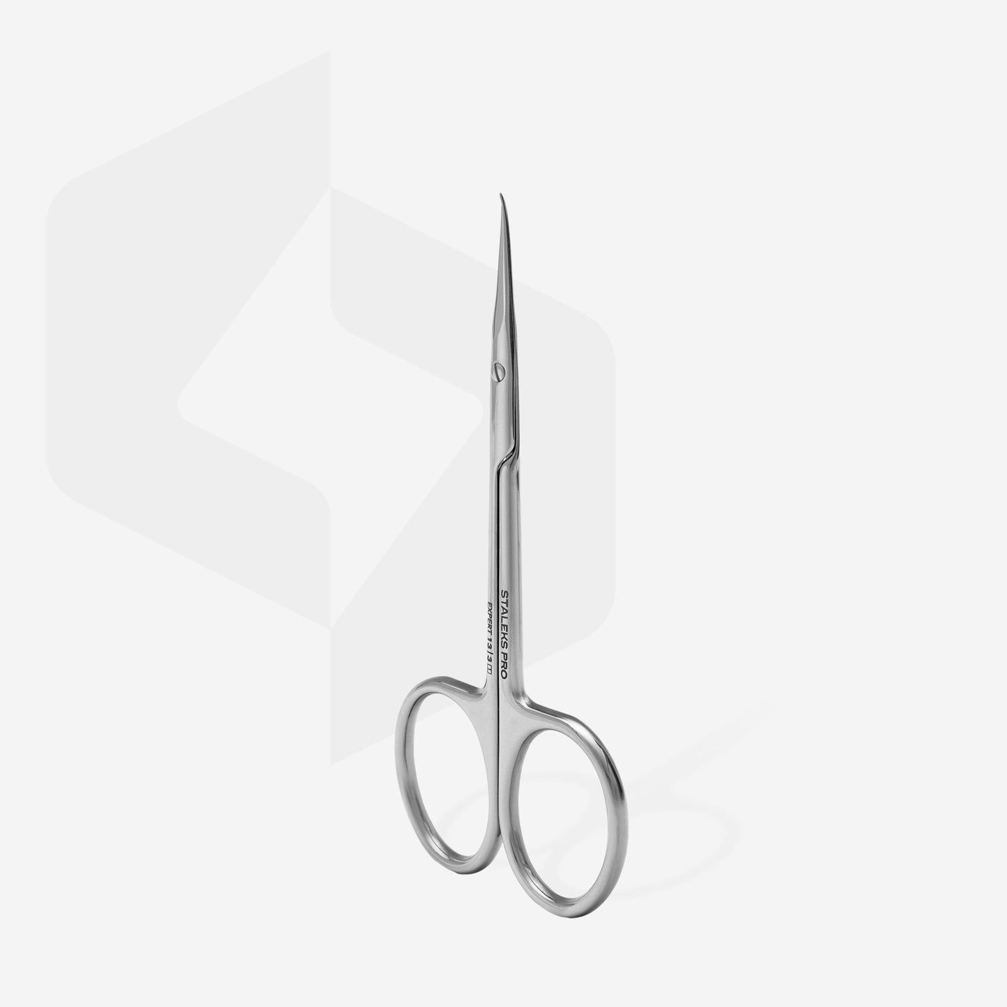 Professional cuticle scissors with hook for left-handed users EXPERT 13 TYPE 3, SE-13/3