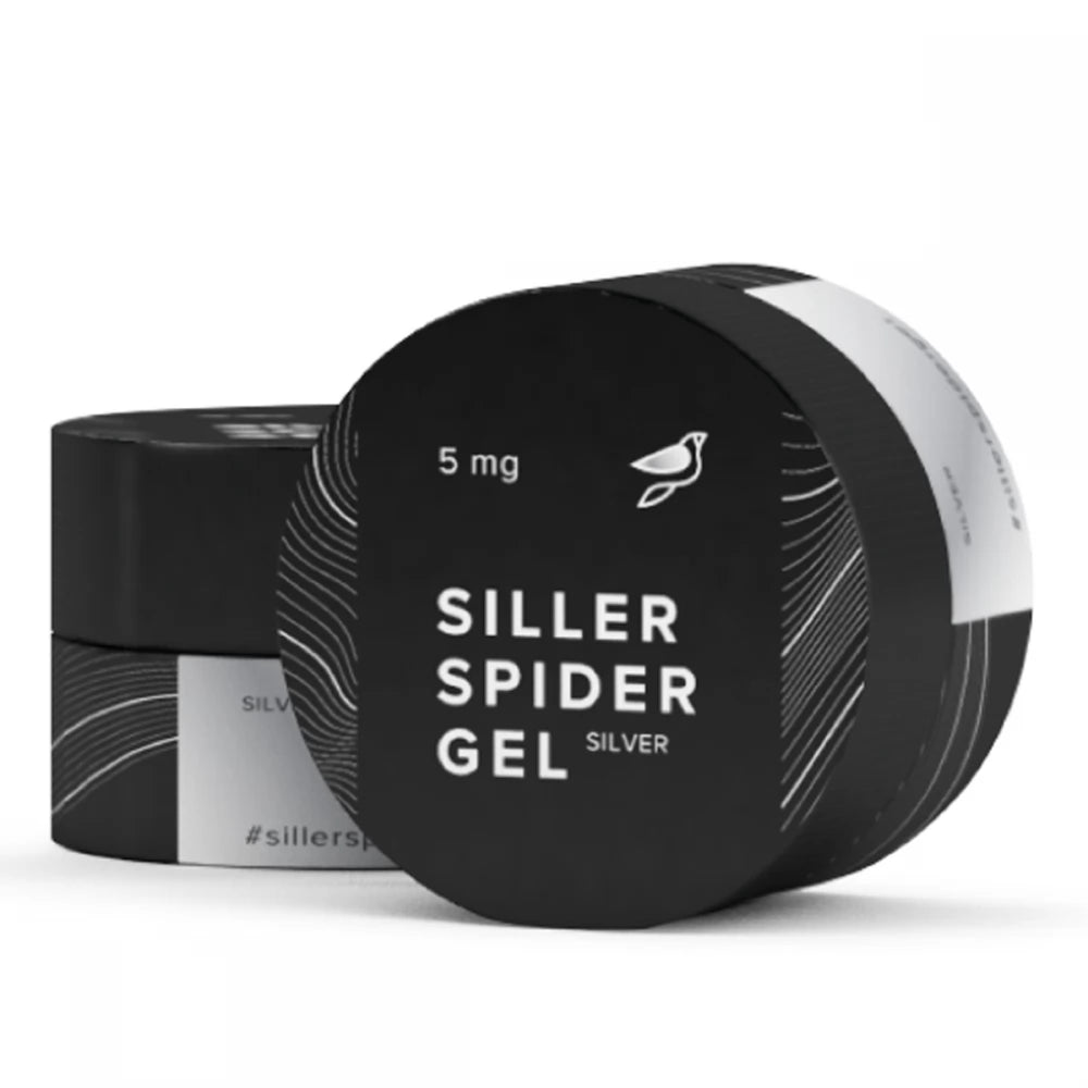 Siller Spider Gel (argent), 5 ml