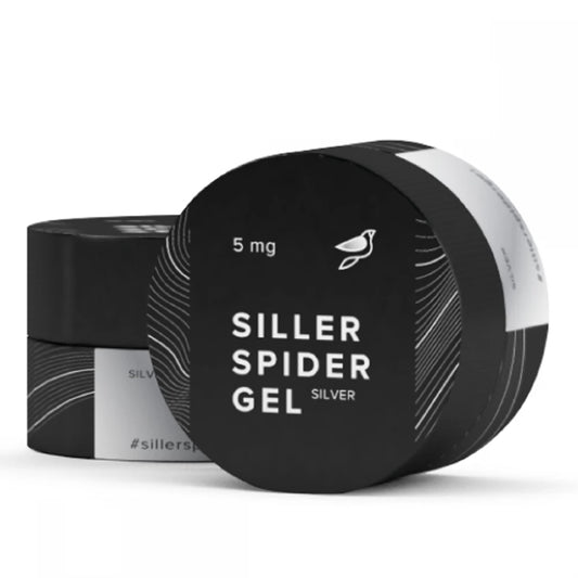 Siller Spider Gel (prata), 5 ml