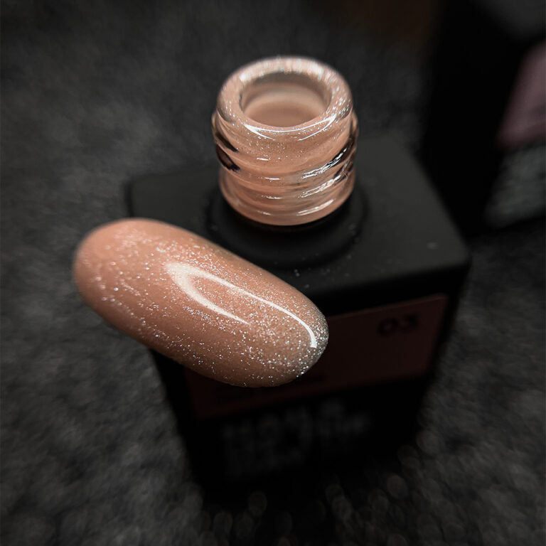 Base Cover nude shimmer №3 30 ml NAILSOFTHEDAY