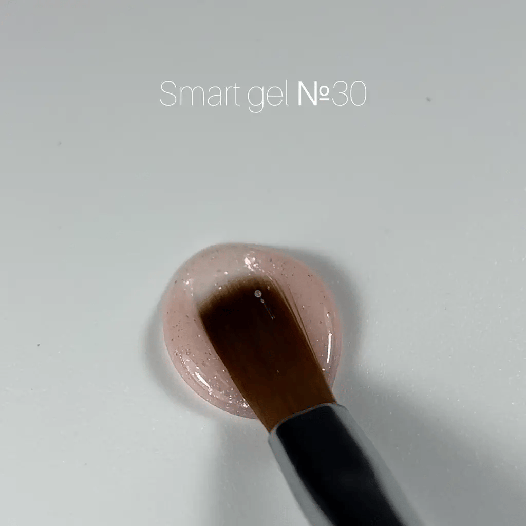 Smart gel (pink with glitter) №31 Dark