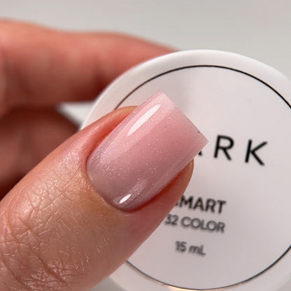 Smart gel (pink with glitter) №32 Dark