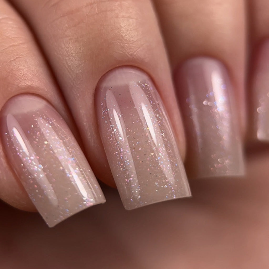 Smart gel (бежевый с блёстками) №35 Dark