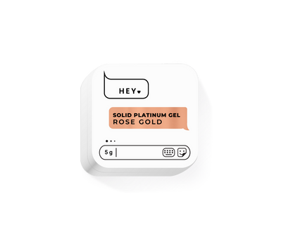 Paint gel Solid Rose Gold 5 ml HEYLOVE