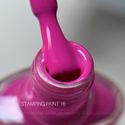 Stamping Paint №16 8ml Saga Professional