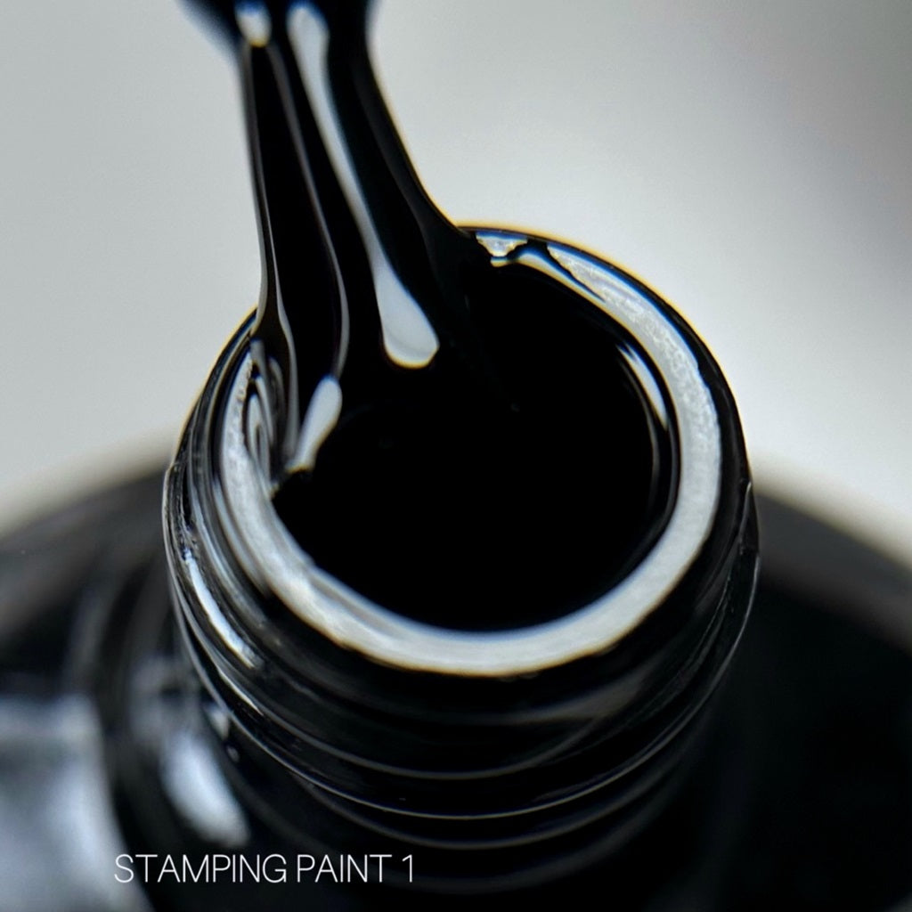Stamping Paint №1 8ml Saga Professional