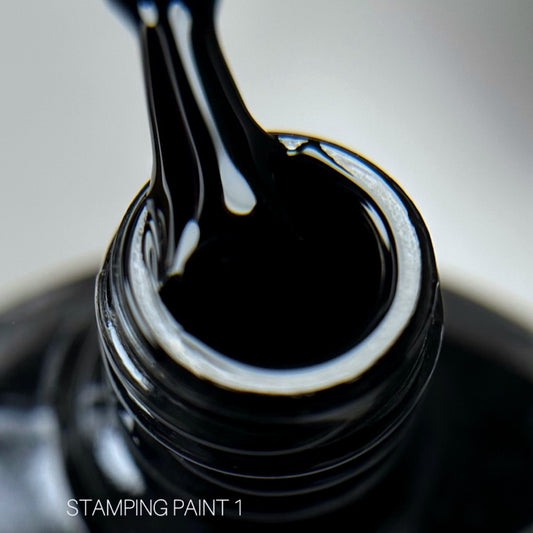 Stamping Paint №1 8ml Saga Professional