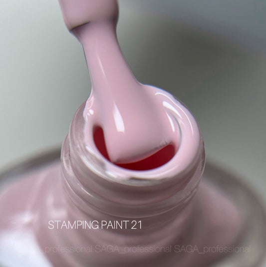 Stamping Paint №21 8ml Saga Professional