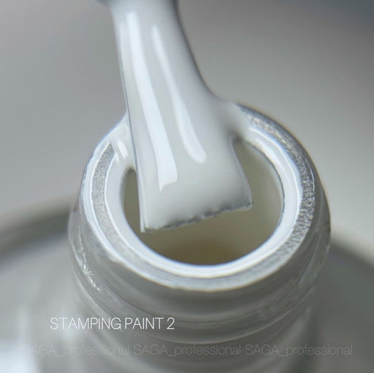 Stamping Paint №2 8ml Saga Professional
