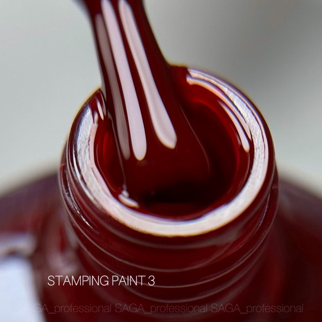 Stamping Paint №3 8ml Saga Professional