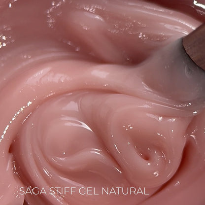Stiff Gel Natural 15g Saga Professional