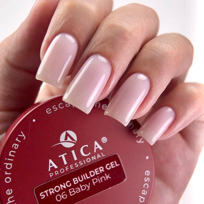 Будівельний гель Strong №6 - Baby Pink 30 мл Atica